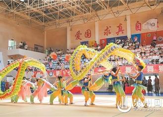 中国大学生舞龙舞狮锦标赛首次在高职院校举办 全国52所高校运动员来泉竞技